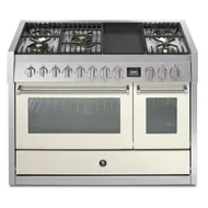 GQ12SF4TMNA STEEL Fornuis 120 cm