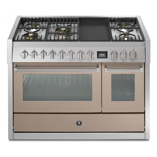 GQ12SF4TMSA STEEL Fornuis 120 cm