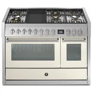 GQ12SF6BNA STEEL Fornuis 120 cm