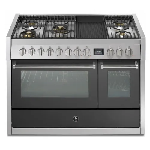 GQ12SF4BMAN STEEL Fornuis 120 cm