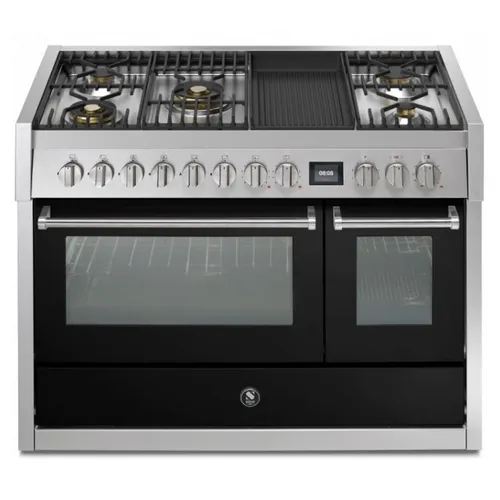 GQ12SF4BMBA STEEL Fornuis 120 cm