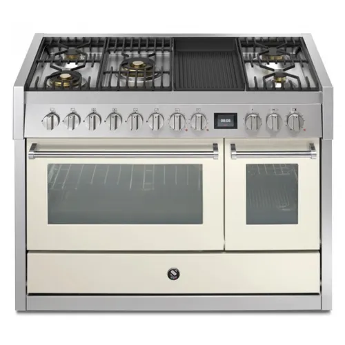 GQ12SF4BMNA STEEL Fornuis 120 cm