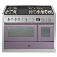 GQ12SF6TAA STEEL Fornuis 120 cm