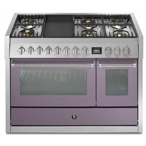 GQ12SF6TAA STEEL Fornuis 120 cm