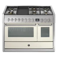 GQ12SF6TNA STEEL Fornuis 120 cm