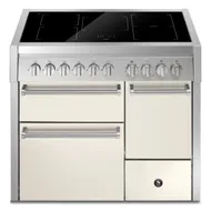 GQ10SFFD5FINA STEEL Fornuis 100 cm
