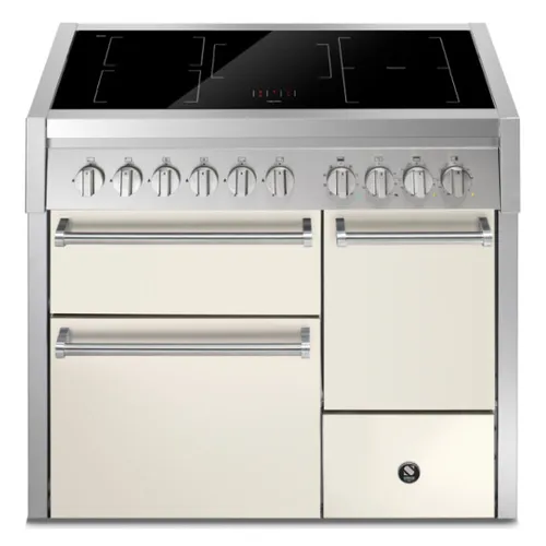 GQ10SFFD5FINA STEEL Fornuis 100 cm