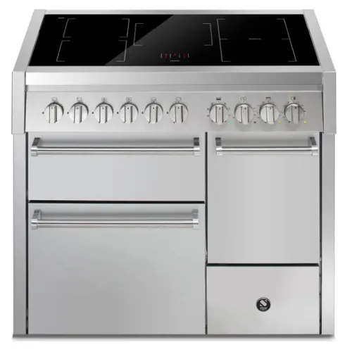 GQ10SFFD5FISS STEEL Fornuis 100 cm