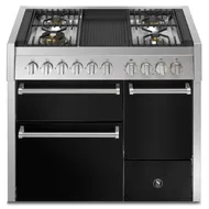 GQ10SFFD4BBA STEEL Fornuis 100 cm