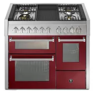 GQ10SFFD4BBR STEEL Fornuis 100 cm