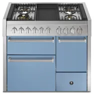 GQ10SFFD4BCE STEEL Fornuis 100 cm