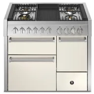 GQ10SFFD4BNA STEEL Fornuis 100 cm