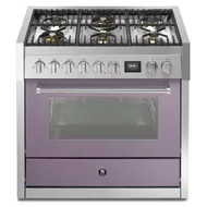 GQ9S6WAA STEEL Fornuis 90 cm