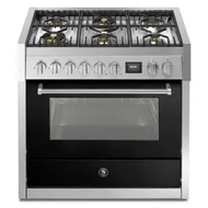 GQ9S6WBA STEEL Fornuis 90 cm