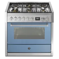 GQ9S6WCE STEEL Fornuis 90 cm