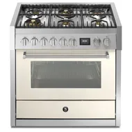 GQ9S6WNA STEEL Fornuis 90 cm