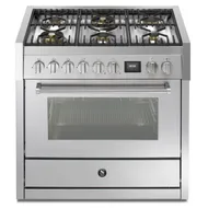 GQ9S6WSS STEEL Fornuis 90 cm