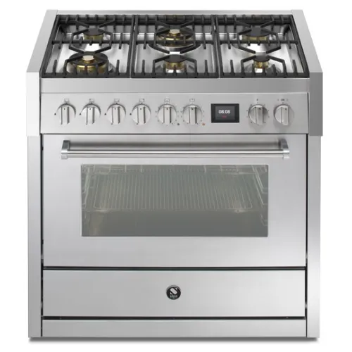 GQ9S6WSS STEEL Fornuis 90 cm