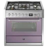 GQ9S4MAA STEEL Fornuis 90 cm
