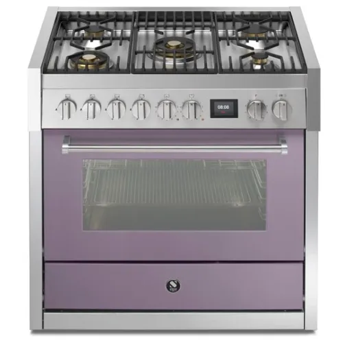 GQ9S4MAA STEEL Fornuis 90 cm