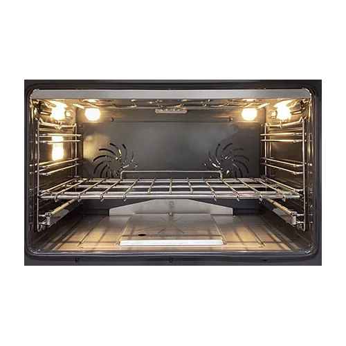 GQ9S4MSA STEEL Fornuis 90 cm