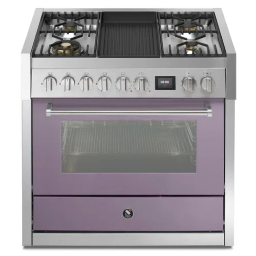 GQ9S4BAA STEEL Fornuis 90 cm