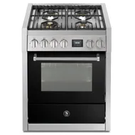 GQ7S4BA STEEL Fornuis 70 cm