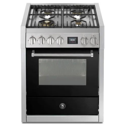 GQ7S4BA STEEL Fornuis 70 cm