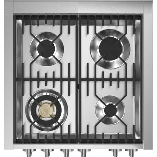 GQ7S4BA STEEL Fornuis 70 cm