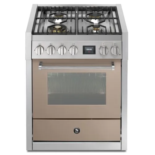 GQ7S4SA STEEL Fornuis 70 cm