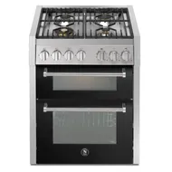GQ7SF4BA STEEL Fornuis 70 cm