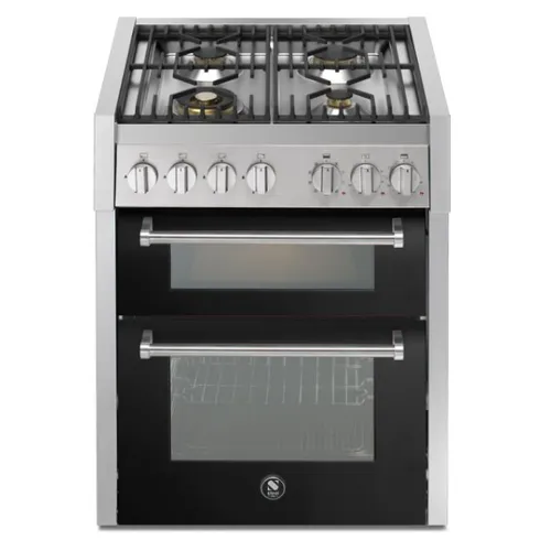 GQ7SF4BA STEEL Fornuis 70 cm