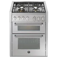 GQ7SF4SS STEEL Fornuis 70 cm