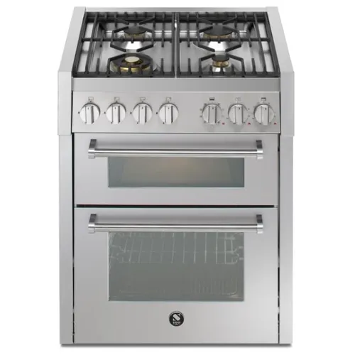 GQ7SF4SS STEEL Fornuis 70 cm