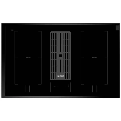 EQ9F4FIKAN STEEL Fornuis 90 cm