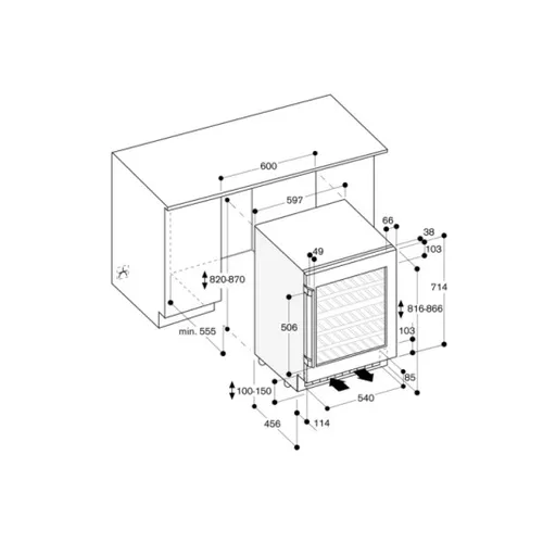 RW404264 GAGGENAU Wijnkoelkast