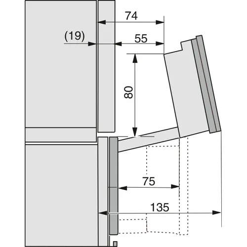 DGC7440HCOBSW MIELE Inbouw oven