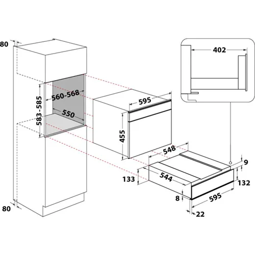 WD180SW BAUKNECHT Serviesverwarmer