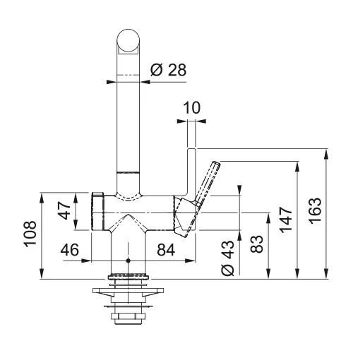 CCA116C1 OPERA Plafond afzuigkap