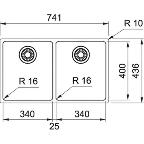 BLL051A1 OPERA Inbouwunit (motorloos)