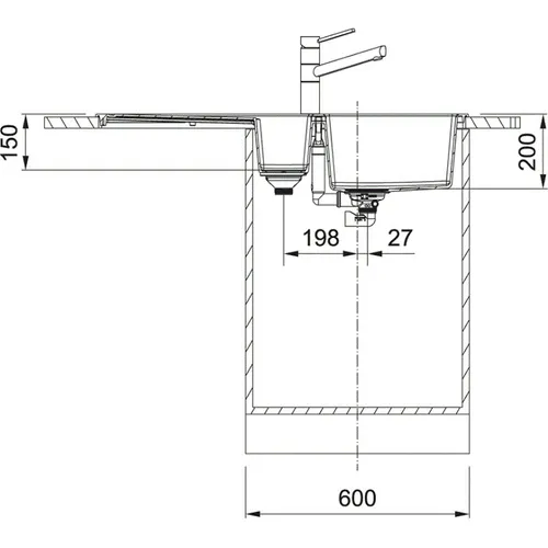 K7127D MIELE Inbouw koelkast t/m 88 cm