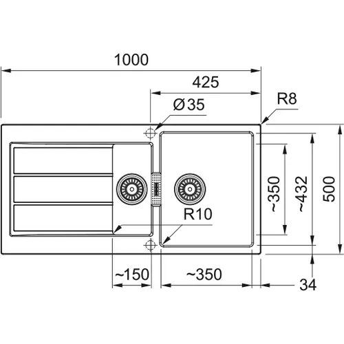 K7216E MIELE Inbouw koelkast t/m 88 cm