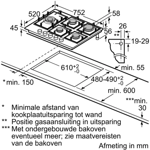 EP7A6SB21N SIEMENS Gaskookplaat