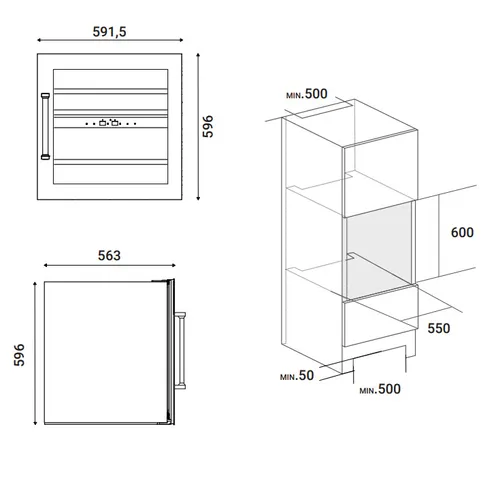 RF010FILTER AIRONE Keramische kookplaat