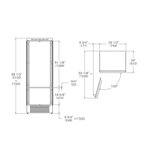 2304900012 V-ZUG Inbouw oven