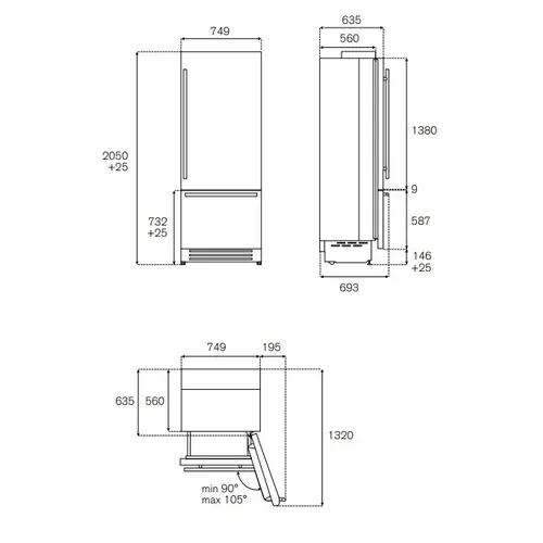 2104500014 V-ZUG Inbouw oven