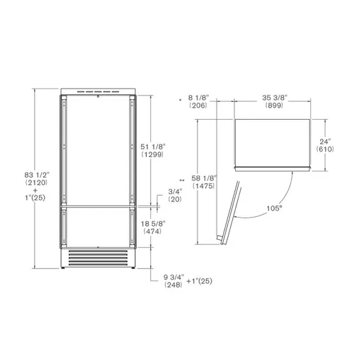 2104700007 V-ZUG Inbouw oven