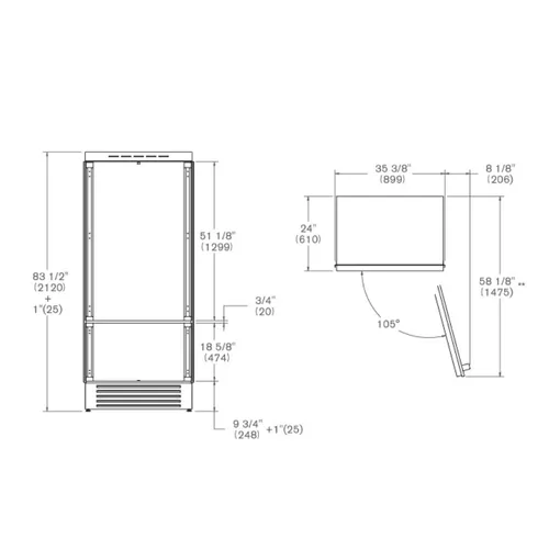 2104800007 V-ZUG Inbouw oven