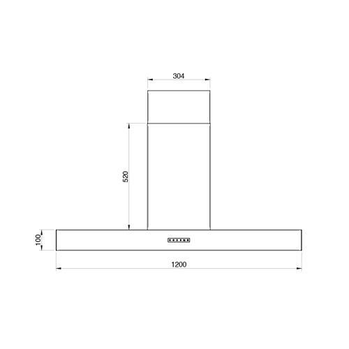 LFV626K ELECTROLUX Wandschouw afzuigkap