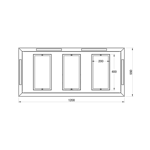 LFV626K ELECTROLUX Wandschouw afzuigkap